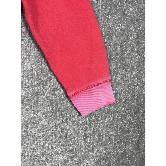 Victorias Secret PINK SPELLOUT Distressed Sweatshirt Womens Size Medium Pullover - Picture 7 of 9
